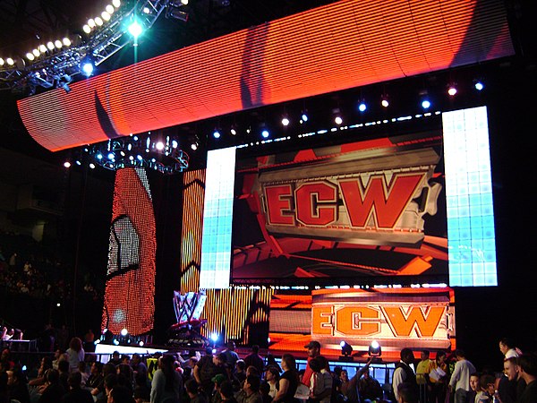 ECW's version of the universal WWE HD set used from January 22, 2008-February 16, 2010.