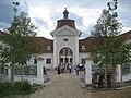Wallern7 Lindhof, Wallern, Upper Austria, belltower. Built after 2000.jpg