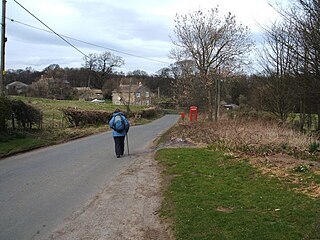 Warthermarske Hamlet in North Yorkshire, England