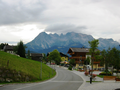 Werfenweng Richtung Westen, im Hintergrund der Hochkönigstock