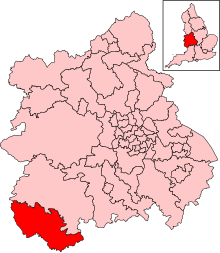 West Midlands - Hereford and South Herefordshire constituency.svg