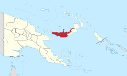 Província da Nova Grã-Bretanha Ocidental em Papua Nova Guiné
