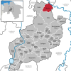 Location of the community Weyhe in the district of Diepholz