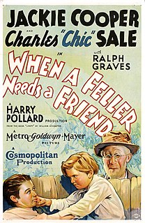 <i>When a Feller Needs a Friend</i> 1932 film