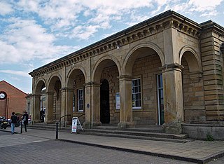 Whitby railway station Railway station in North Yorkshire, England