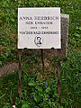 Grób Anny Herbrich – zamordowanej przez nazistów