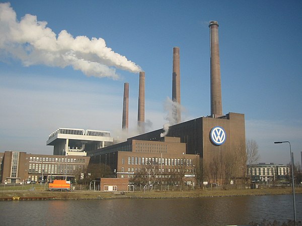 Volkswagen factory in Wolfsburg, Germany