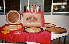 Crokinole Canada Board Game - Ironman —  - A