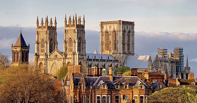 Image: York Minster from the Lendal Bridge (cropped)