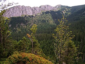 View from the hiking trail to the Kasprowy Wierch