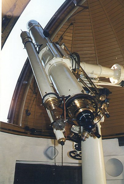 A 200 mm diameter refracting telescope at the Poznań Observatory