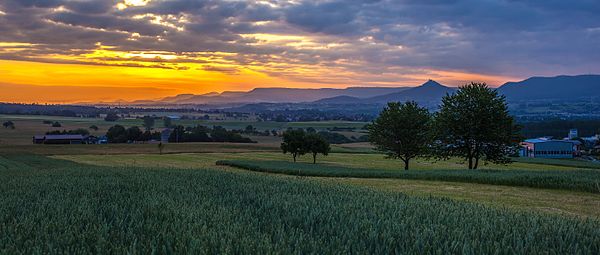 The western Swabian Jura region