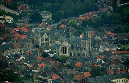 Zoutleeuw aerial view