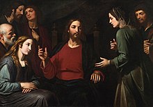 'Christ in the House of Mary and Martha' by Giovanni Bernardino Azzolino.jpg