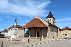 Skyline of Saint-Nizier-le-Bouchoux