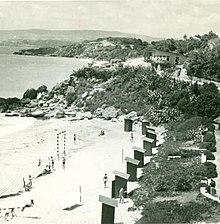 Badevergnügen in der Nähe von Argostoli (1930)