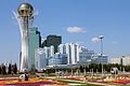 Bayterekin torni Astanassa.