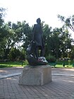 Monument in Taman, 1984. Beeldhouwer I. D. Brodsky