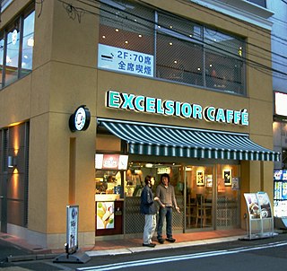 <span class="mw-page-title-main">Excelsior Caffé</span> Japanese coffeehouse chain