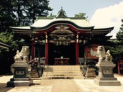 瀬田玉川神社拝殿