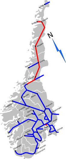 Pienoiskuva sivulle Nordlandin rata