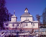 Церковь Иоанна Богослова (деревянная) с интерьером