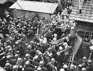 <span class="mw-page-title-main">Miike Struggle</span> 1960 violent labor dispute at a coal mine in western Kyushu, Japan