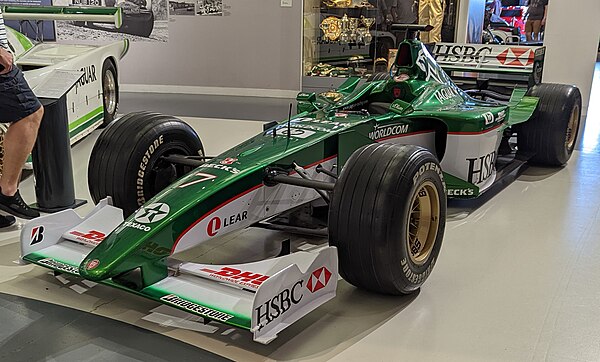 Jaguar Racing's first car, the R1