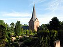 2009-05-31 Church Drelsdorf with the surrounding cemetery.JPG