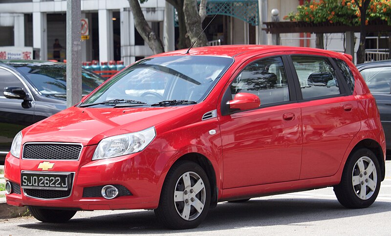 File:2009 Chevrolet Aveo (T250) 1.4 hatchback (2016-01-07) 01.jpg