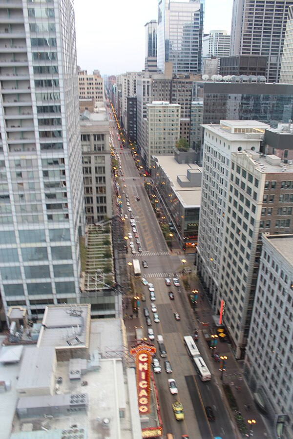 View of State Street from Wit Roof Bar