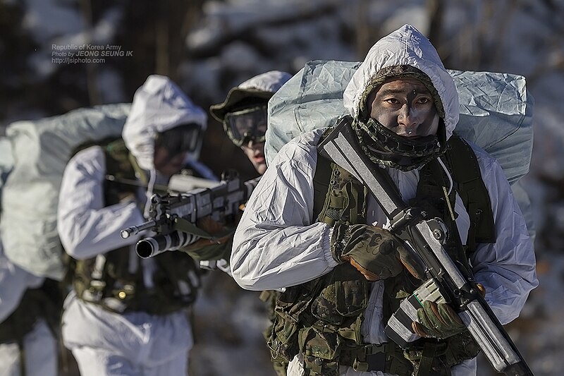 File:2013.1.9 특전사 설한지극복훈련 Rep.of Korea Army Special Warfare Force (8379537744).jpg