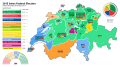 2015 Swiss Assembly Election Map