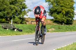 20180924 Чемпионат мира по шоссейным гонкам UCI в Инсбруке, мужчины до 23 лет, ITT Маркус Вильдауер 850 8260.jpg