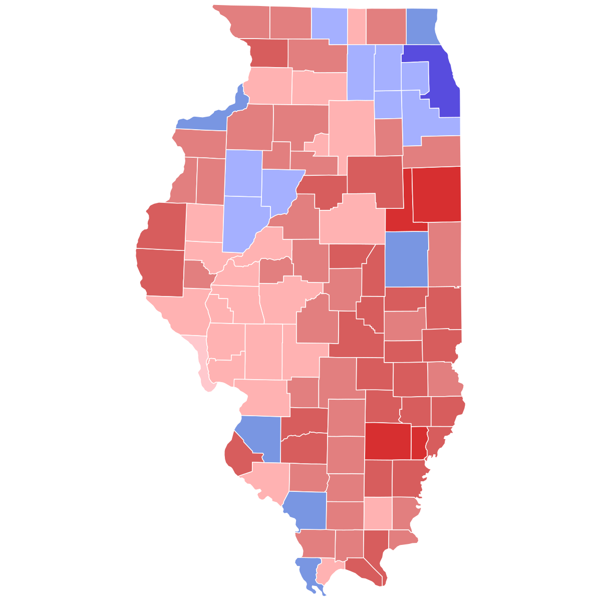 2018 Illinois gubernatorial election image