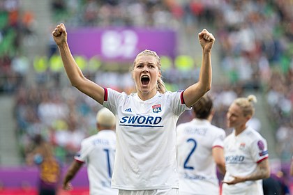 Ada Hegerberg en 2019