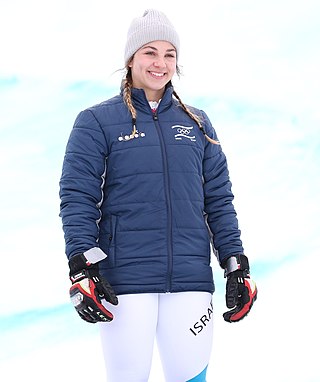 <span class="mw-page-title-main">Noa Szőllős</span> Female alpine skier, Noa Szollos who represents Israel