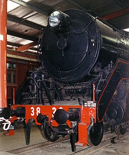 3820 preserved New South Wales C38 class locomotive