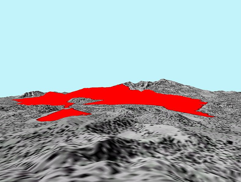 File:3D map of Schultz Fire on June 25th, 2010.jpg