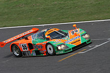 Ein Mazda 787B, der Le Mans-Sieger von 1991