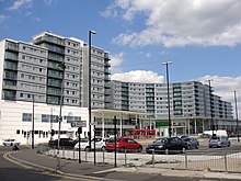 ASDA store with apartments at the Blenheim Centre ASDA Store and Apartments at The Blenheim Centre in Hounslow - panoramio.jpg