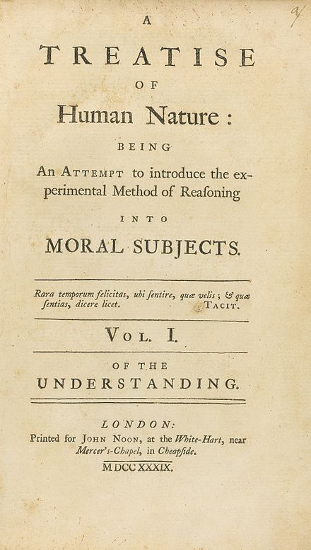 A Treatise Of Human Nature: Being An Attempt To Introduce The Experimental Method Of Reasoning Into Moral Subjects. For John Noon, 1739
