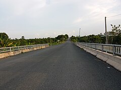Một cây cầu trên Đường tỉnh 850.
