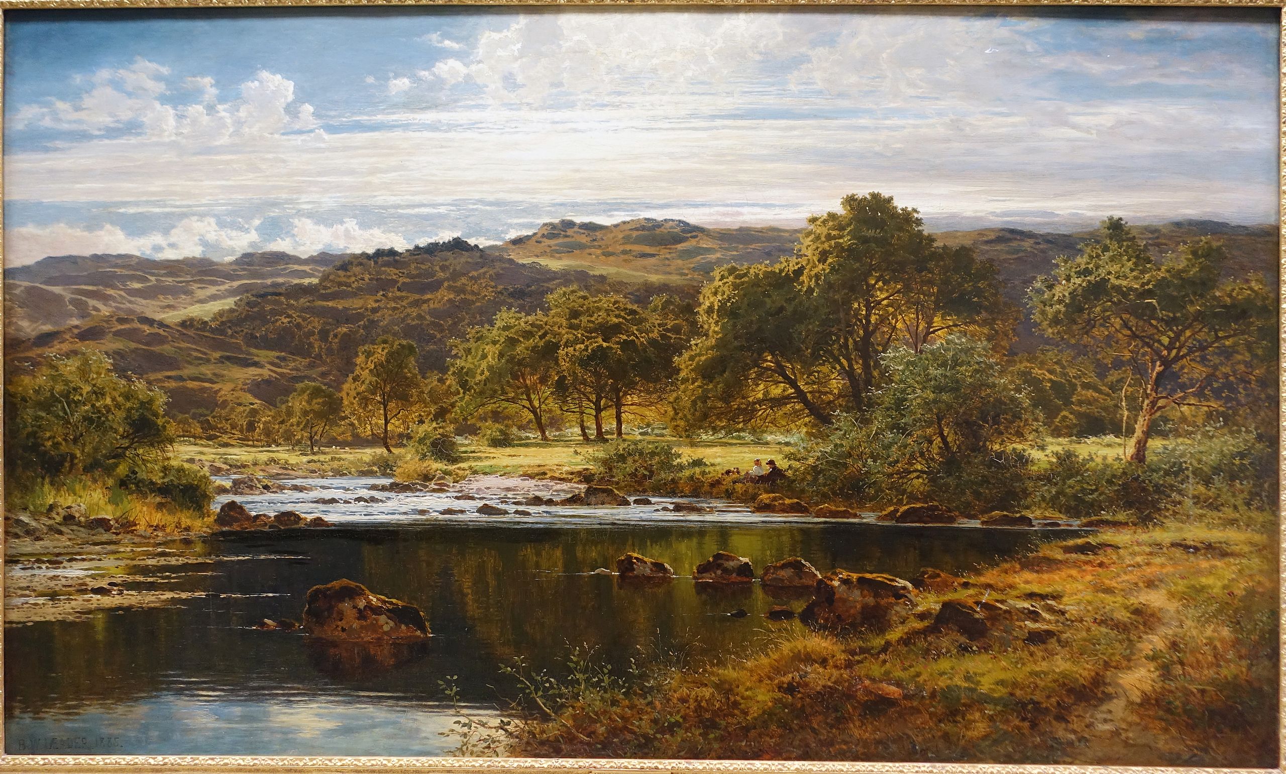 File:A bright afternoon, North Wales, by Benjamin Williams Leader 