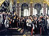 Вилхелм I се проглашава за немачког цара у Дворани огледала у Версаској палати (слика Антона фон Вернера)
