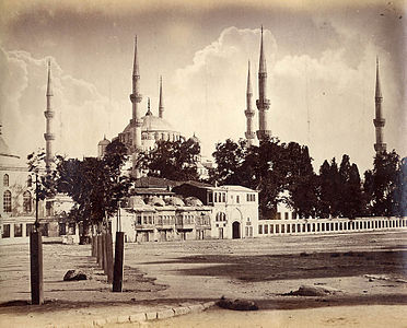 Sultan Ahmet Camii, 1895 (Üreten:Abdullah Frères)