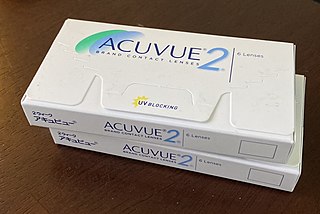 <span class="mw-page-title-main">Acuvue</span> Disposable contact lens brand