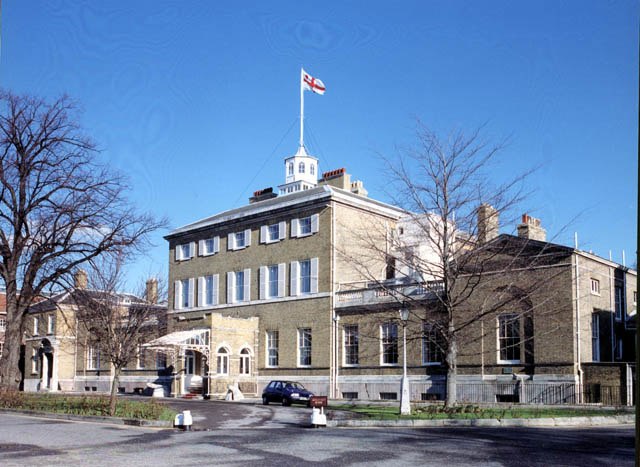 From 1995 to 2012 the Second Sea Lord was (as Commander-in-Chief) based in Admiralty House within HMNB Portsmouth (note the Vice-Admiral's flag in thi