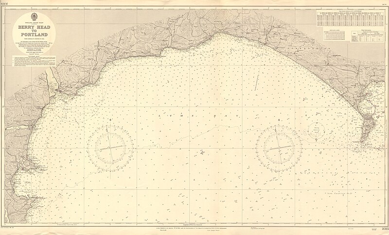 File:Admiralty Chart No 3315 Berry Head to Portland, Published 1954.jpg