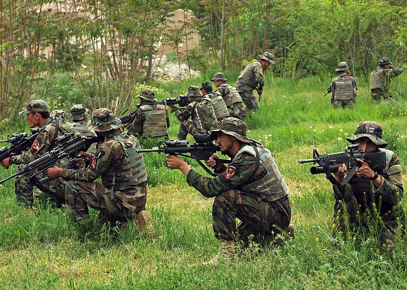File:Afghan commandos take training lead.jpg